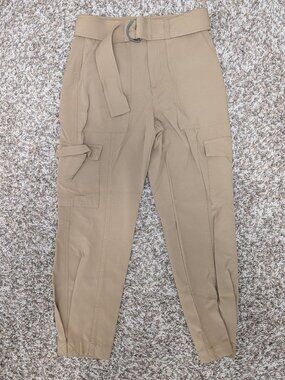 Banana Republic Slim Refined Stretch Cargo Pant in Tan